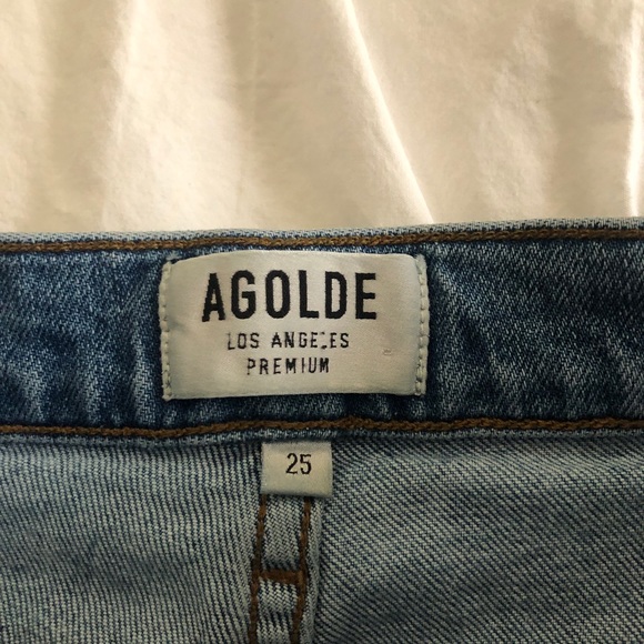 Agolde 90’s Pinch Waist Jeans Size 25 - Picture 4 of 8